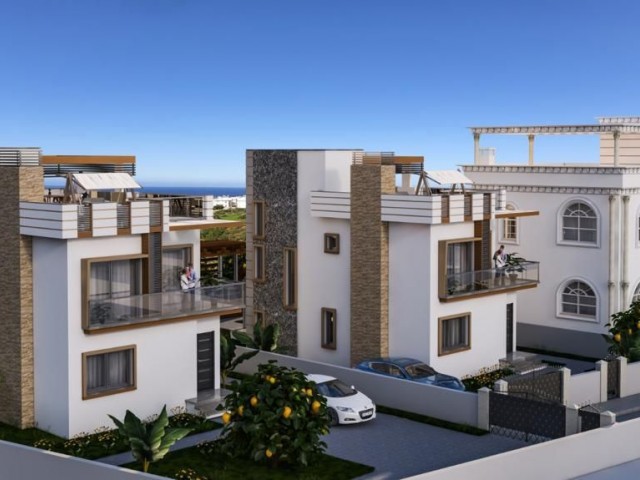 Alsancak/Yeşiltepe’de satılık 3+1 lüks villa ,Kapanmaz Deniz manzaralı