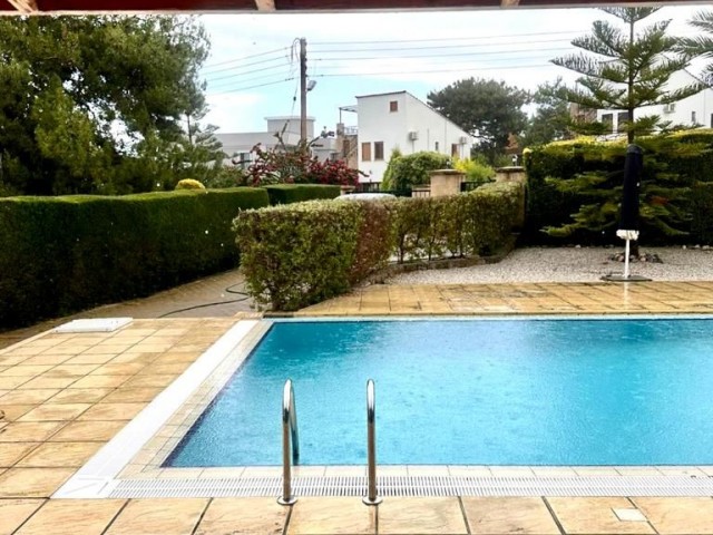 3+1 duplex amazing villa for sale with private swimming pool in Çatalköy