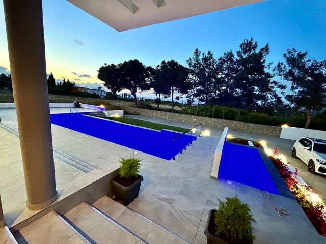 3+1 finished villa for sale in the most luxurious place in Doğanköy