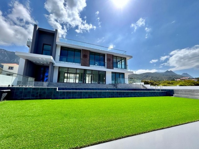 3+1 finished villa for sale in the most luxurious place in Doğanköy