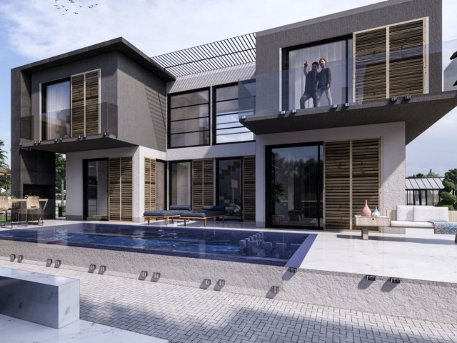 LUXURIOUS 2+1 VILLAS FOR SALE IN KARŞIYAKA, DELIVERED APRIL 2024