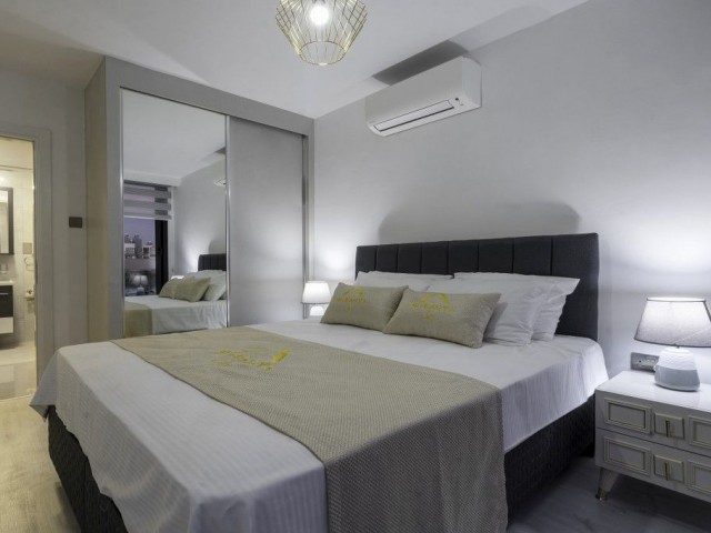 2+1 Flat for Sale with Rental Income in a Hotel Concept in the Center of Kyrenia