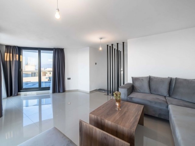 Квартира 2+1 на продажу с доходом от аренды в концепции отеля в центре Кирении