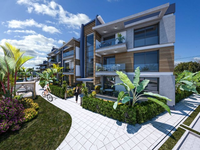 2+1 FLATS FOR SALE IN LAPTA, DELIVERED AUGUST 2025, WITH GARDEN AND TERRACE