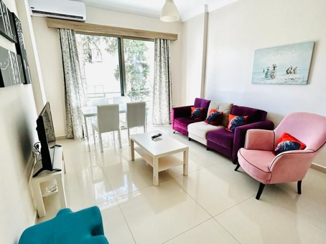 2+1 fully furnished flat for rent in the center of Kyrenia