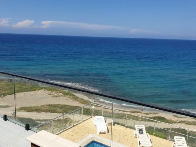 3+2 sea front villa with amazing view for sale in Kyrenia , Esentepe