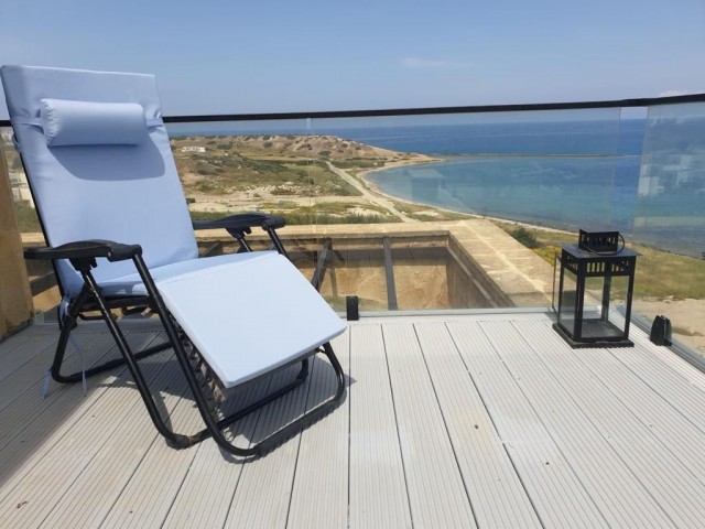 3+2 sea front villa with amazing view for sale in Kyrenia , Esentepe