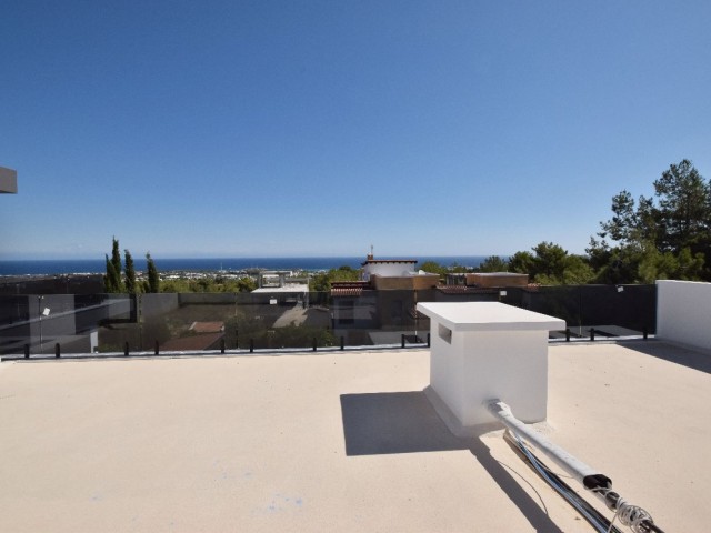 Ultraluxuriöse 4+1-Villa mit Meer- und Bergblick zum Verkauf in Zeytinlik, Girne