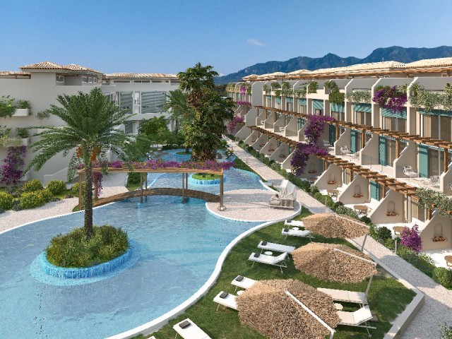 1+1 and 2+1 Flats for Sale in Girne Esentepe Close to Golf Course Suitable for Investment