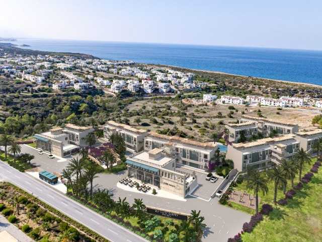1+1 and 2+1 Flats for Sale in Girne Esentepe Close to Golf Course Suitable for Investment