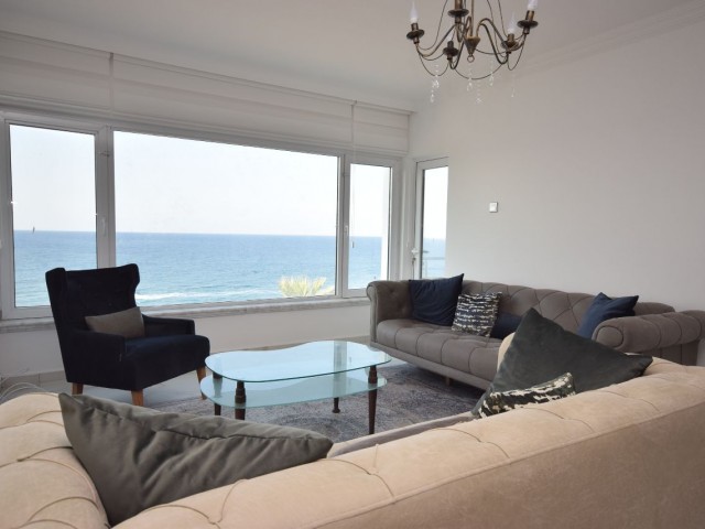 Luxury 3+1 Apartment for Rent by the Sea in Kyrenia Central Location