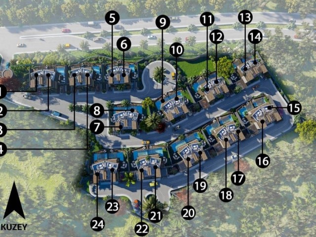 ВИЛЛА 3+1 НА ПРОДАЖУ В ИСКЕЛЕ / ЭРЕНКОЙ