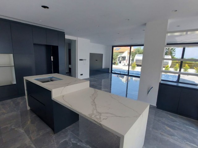 3+1 luxury, brand new villa for sale in Çatalköy