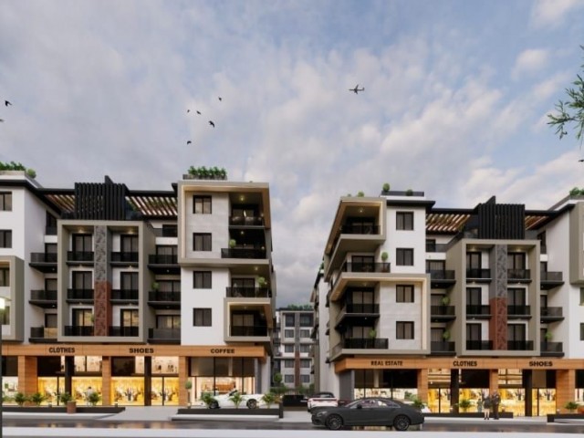 1+1, 2+1, 3+1 LUXURY FLATS FOR SALE IN KYRENIA / CENTER