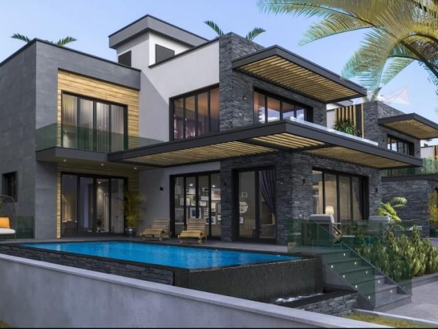 LIMITED AND EXCLUSIVE 9 VILLAS 4+1 FOR SALE IN KARŞIYAKA 