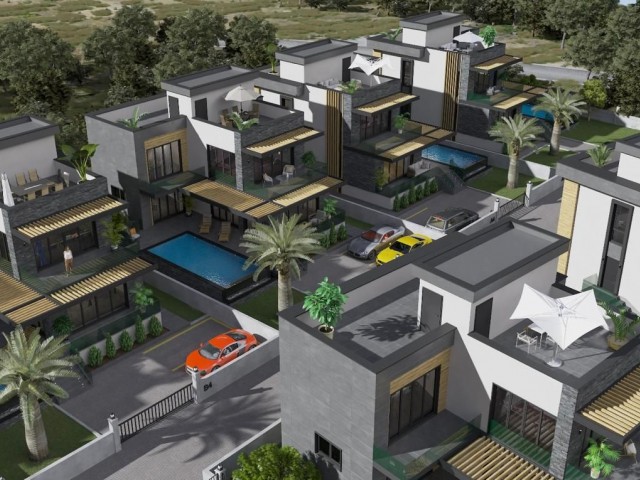 LIMITED AND EXCLUSIVE 9 VILLAS 4+1 FOR SALE IN KARŞIYAKA 