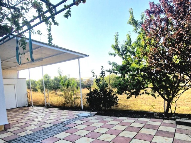 2+1 fully furnished apartment with garden for sale in Zeytinlik