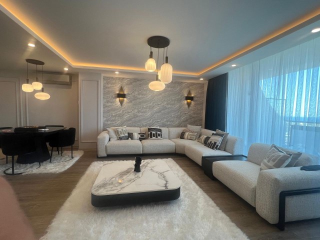 3+1 super luxury apartment for rent in Kyrenia center