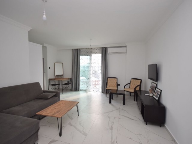 1+1 Flat for Sale in a Site in Karaoğlanoğlu Close to Kyrenia Center