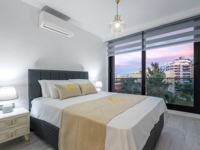 2+1 Super-Luxus-Wohnung zur Miete im Zentrum von Kyrenia