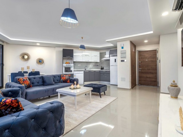 2+1 Super-Luxus-Wohnung zur Miete im Zentrum von Kyrenia