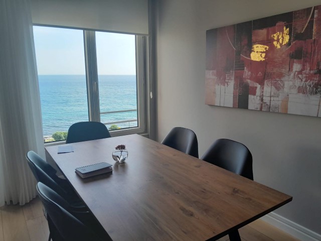 3+1 seafront apartment for sale in Kyrenia center