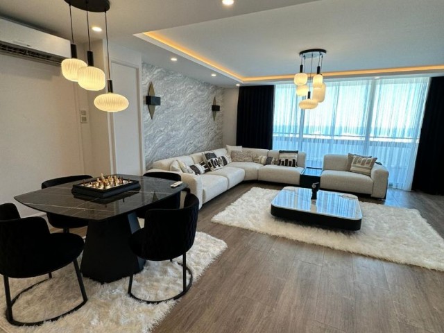 Luxury 3+1 apartment for sale in Kyrenia Center, new brand new furnishings