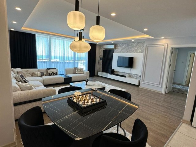 Luxury 3+1 apartment for sale in Kyrenia Center, new brand new furnishings