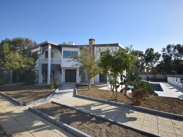 Detached Luxury 3+1 Villa with Pool and Garden in a Central Location in Yenikent, Nicosia