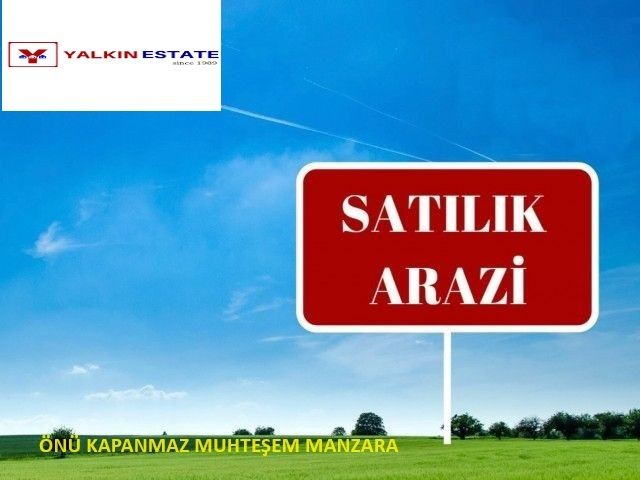 GİRNE ALSANCAK ÖNÜ KAPANMAZ MANZARALI SATILIK ARAZİ