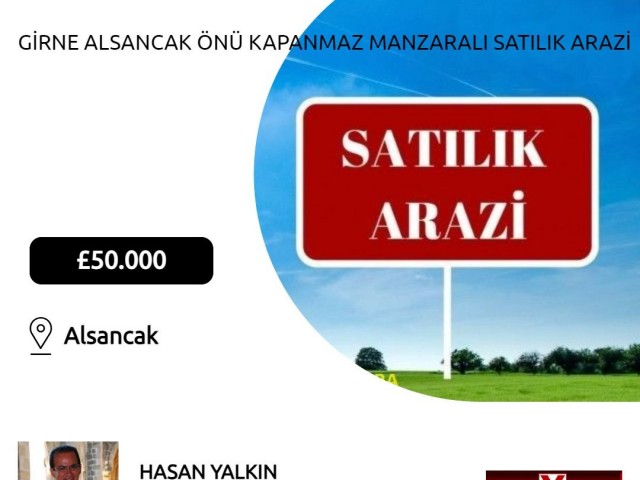 GIRNE ALSANCAK LAND FOR SALE WITH UNCLOSED VIEWS