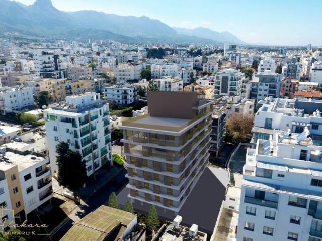 Komplettes Gebäude mit 21 Wohnungen zum Verkauf im Zentrum von Kyrenia