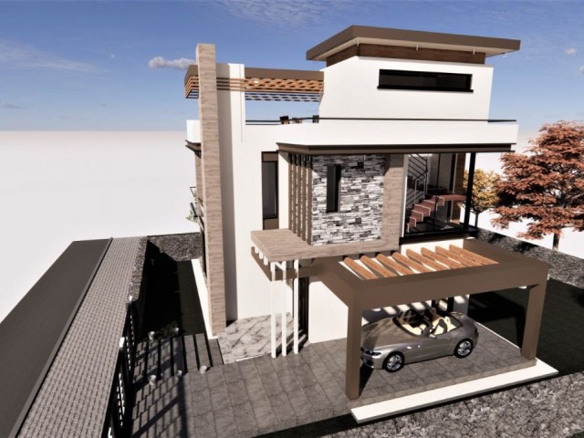 3+1 latest villa for sale in Alsancak