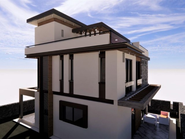 3+1 latest villa for sale in Alsancak