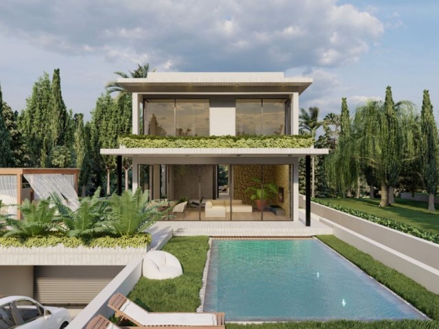 Magnificent 4+1 Villas for sale in Kyrenia center