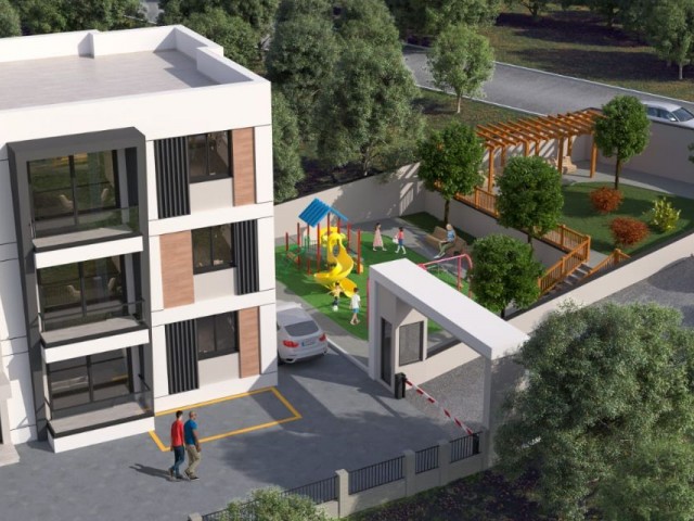 یک پروژه کاملاً جدید، آپارتمان 3+1، 2+1، 1+1 برای فروش در لپتا