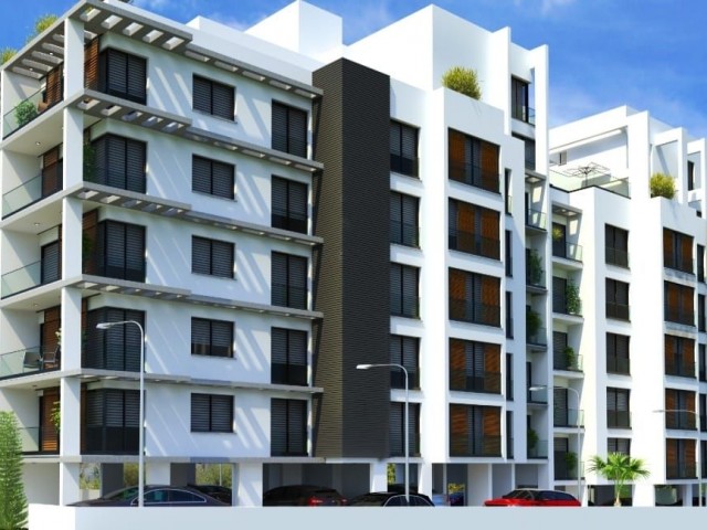 GİRNE MERKEZ KAŞGAR DA 1+1 SATILIK SIFIR DAİRE/1+1 NEW FLAT FOR SALE IN KYRENIA CENTER KASHGAR