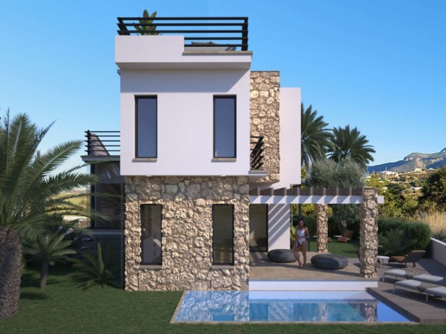 3+1 villas for sale in Lapta