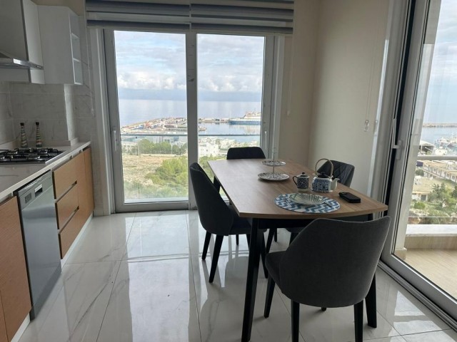 3+1 Seafront Flat for Sale in Kyrenia Center, Ready for Occupancy! 50% Down Payment and 84 Months Installment Opportunity
