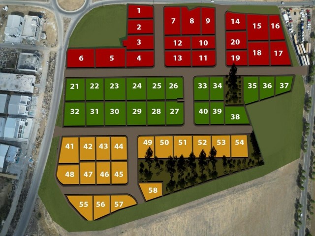 INDUSTRIAL LANDS FOR SALE IN NICOSIA/ ALAYKÖY