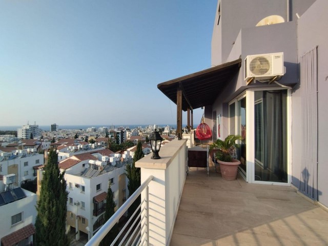  Girne merkez satılık 2+1 penthouse