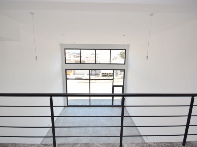 150 m² Shop for Rent with Mezzanine Floor in a New Building 200 M from Girne Karaoğlanoğlu Street