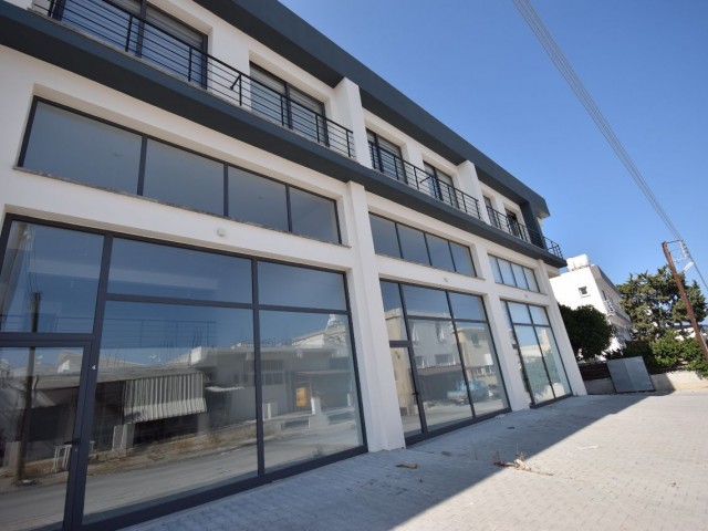 150 m² Shop for Rent with Mezzanine Floor in a New Building 200 M from Girne Karaoğlanoğlu Street