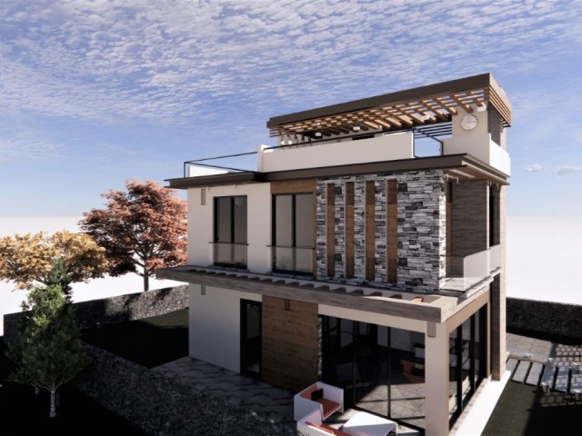 Alsancak'ta satılık 3+1 villa