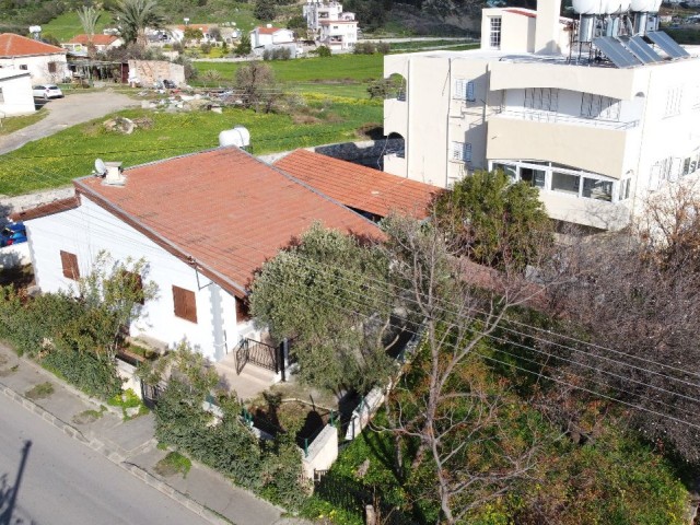 Opportunity! Fully Built, Cost-Free, Detached, Corner Location House for Sale in Girne Bosphorus