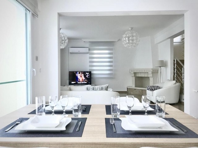 3+1 luxury villa for rent in Alsancak