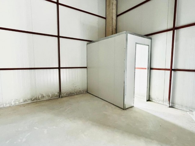  WAREHOUSE FOR RENT IN THE INDUSTRIAL ZONE IN HASPOLAT LEFKOŞA 