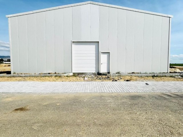  WAREHOUSE FOR RENT IN THE INDUSTRIAL ZONE IN HASPOLAT LEFKOŞA 