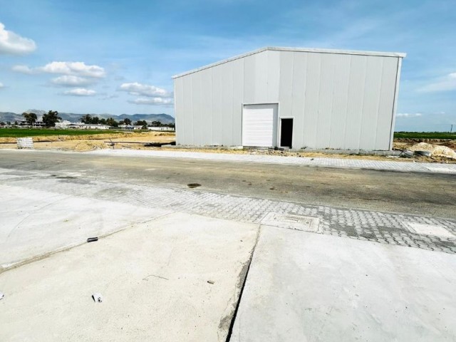 175 M2 WAREHOUSES FOR RENT IN THE INDUSTRIAL ZONE IN HASPOLAT LEFKOŞA