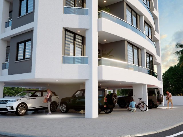 2+1 apartments for sale from the Project in Kyrenia Center.